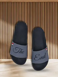 PERY PAO Men Printed Sliders