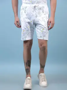 Crimsoune Club Men Floral Printed Shorts