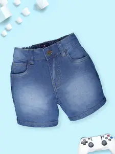 KiddoPanti Boys Denim Regular Fit Shorts