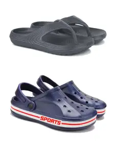 PENNEN  Set Of 2 Self Design Clogs