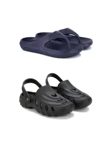 DRACKFOOT Men Pack Of 2 Flip Flops
