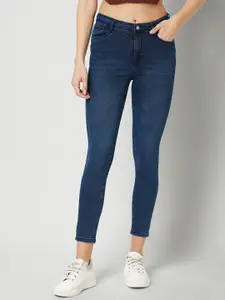 Kraus Jeans Women Skinny Fit High-Rise Light Fade Jeans