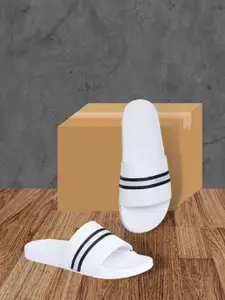 PERY PAO SStriped tylish Flip Flop Sliders