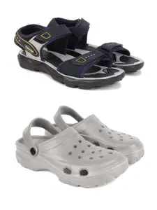 PENNEN Set Of 2 Anti-Skid Sports Sandals
