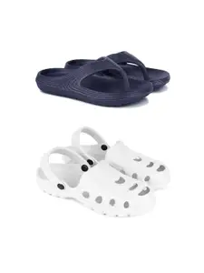 DRACKFOOT Pack Of 2 Men Flip Flops