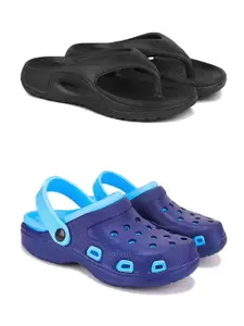 DRACKFOOT Men Pack Of 2 Flip Flops