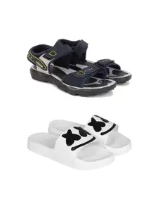 PENNEN Set Of 2 Anti-Skid Sports Sandals