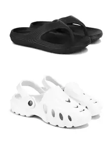 DRACKFOOT Men Pack Of 2 Flip Flops