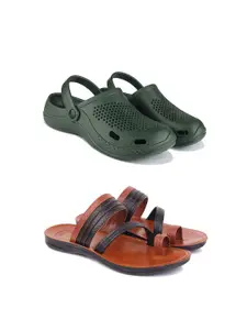 PENNEN Men Canvas Comfort Sandals