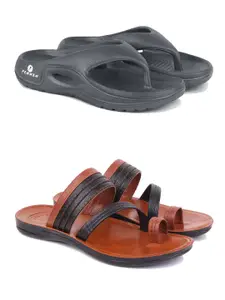 PENNEN Men Canvas Comfort Sandals