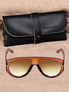 DressBerry Women UV Protected Aviator Sunglasses