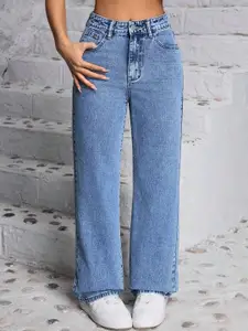 DressBerry Women Comfort Straight Fit Mid-Rise Stretchable Jeans