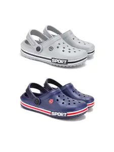 PENNEN Set Of 2 Stylish Clogs