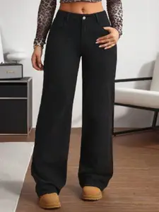 DressBerry Women Comfort Straight Fit Mid-Rise Stretchable Jeans