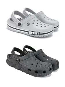 PENNEN Set Of 2 Stylish Clogs