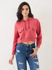 SPYKAR Women Pullover Crop Sweatshirt