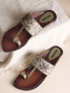 Anouk Women Embellished One Toe Flats