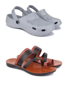 DRACKFOOT Men Canvas Comfort Sandals