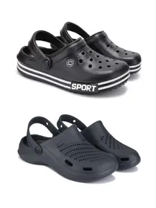 PENNEN Set Of 2 Stylish Clogs