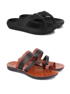 PENNEN Men Canvas Comfort Sandals
