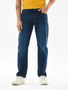 Snitch Men Snitch Indigo Mid-Rise Relaxed Fit Jeans