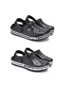 PENNEN Set Of 2 Stylish Clogs