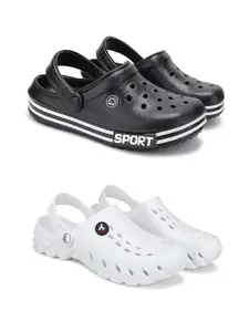 PENNEN Men Set Of 2 Stylish Clogs