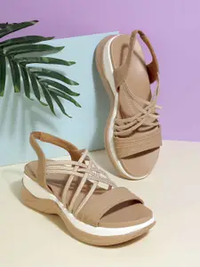 Mochi Wedge Gladiators with Tassels