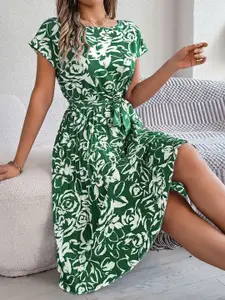 all about you A-Line Midi Dress