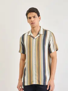 LINDBERGH Men Striped Casual Shirt