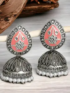OOMPH Dome Shaped Jhumkas Earrings