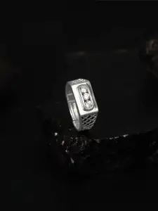 GIVA 925 Silver Tsar Ring For Him Fixed Size Indian -17