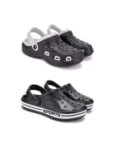 PENNEN Set Of 2 Stylish Clogs