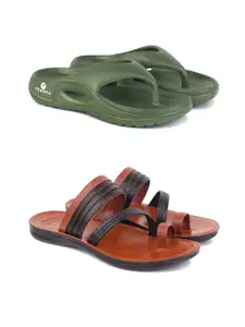 PENNEN Men Canvas Comfort Sandals