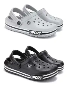 PENNEN Men Set Of 2 Stylish Clogs