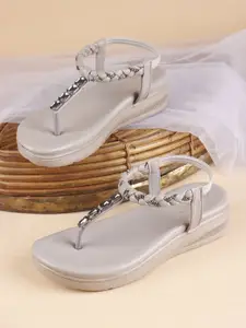 DressBerry Wedge Sandals