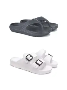 DRACKFOOT Men Sliders & Thongs Flip-Flops
