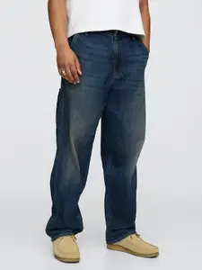GAP Men Ultra Soft Mid-Rise Light Fade Baggy Fit Jeans