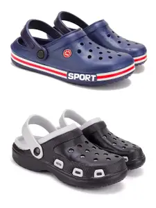 PENNEN Set Of 2 Stylish Clogs