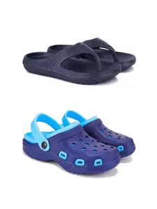 DRACKFOOT Men Pack Of 2 Flip Flops