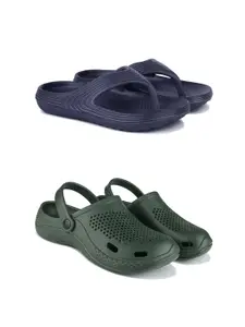 PENNEN Set Of 2 Self Design Clogs