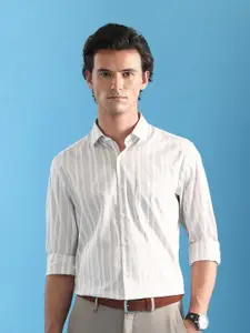 Arrow Men Classic Striped Formal Shirt