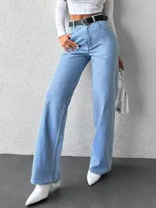 DressBerry Women Comfort Straight Fit Mid-Rise Stretchable Jeans