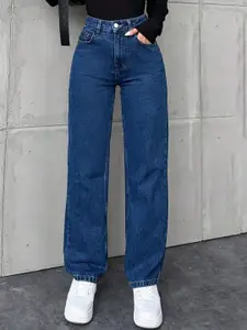 DressBerry Women Comfort Straight Fit Mid-Rise Stretchable Jeans