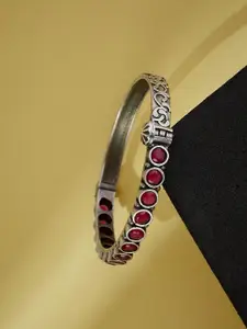 Fabindia Stone-Studded Metal Bangle