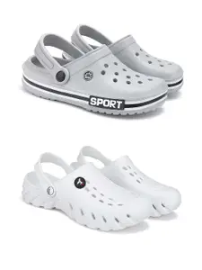 DRACKFOOT Set of 2 Canvas Clogs