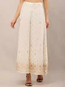 NoBarr Printed Mid Rise Maxi Skirt