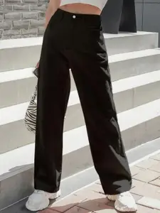 DressBerry Women Cotton Comfort Straight Fit Mid-Rise Stretchable Jeans