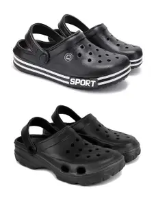 PENNEN Set Of 2 Stylish Clogs