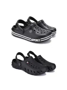 DRACKFOOT Men Set of 2 Clogs